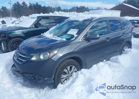 2013 Honda Cr-V Ex-L z USA, uszkodzony, nr VIN 2HKRM4H77DH673218